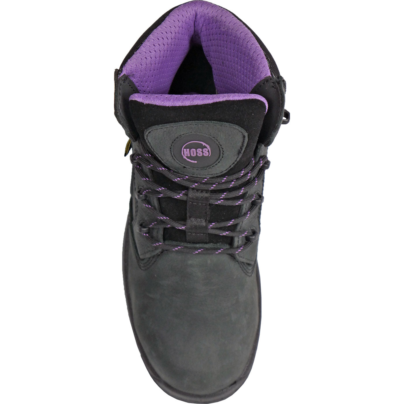 HOSS Lacy Women's 6-inch Internal Metatarsal Composite Toe Puncture-Resisting Waterproof Work Boot - birdseye