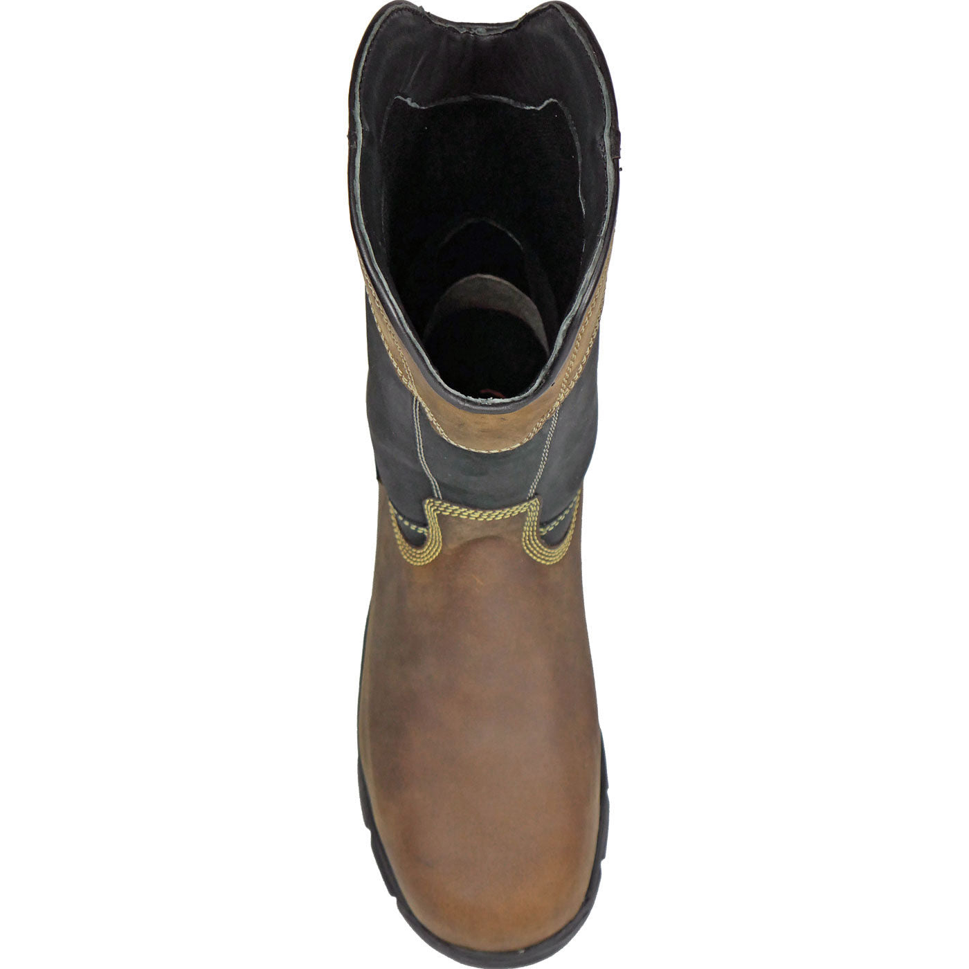 HOSS Slag Men's Internal Metatarsal Composite Toe Puncture-Resisting Waterproof Pull-On Work Boot - birdseye