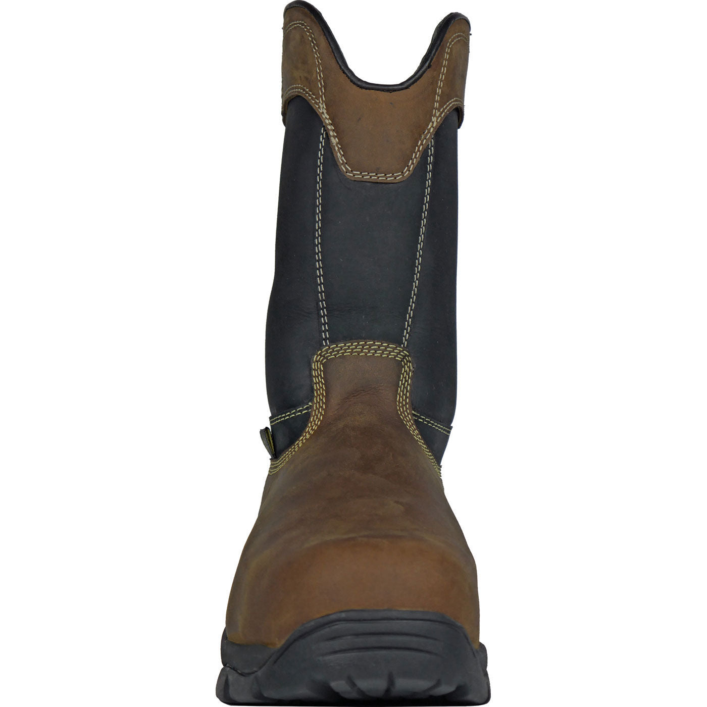 HOSS Slag Men's Internal Metatarsal Composite Toe Puncture-Resisting Waterproof Pull-On Work Boot - front