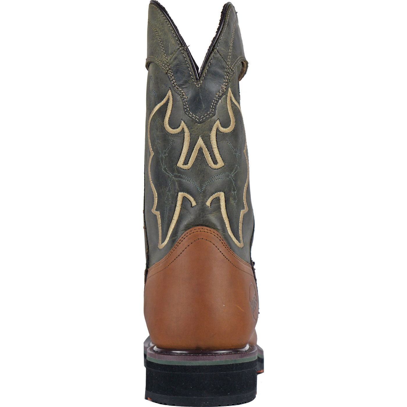 HOSS Showdown Men's 11-inch Composite Toe Puncture- Resisting Waterproof Western Work Boot - back
