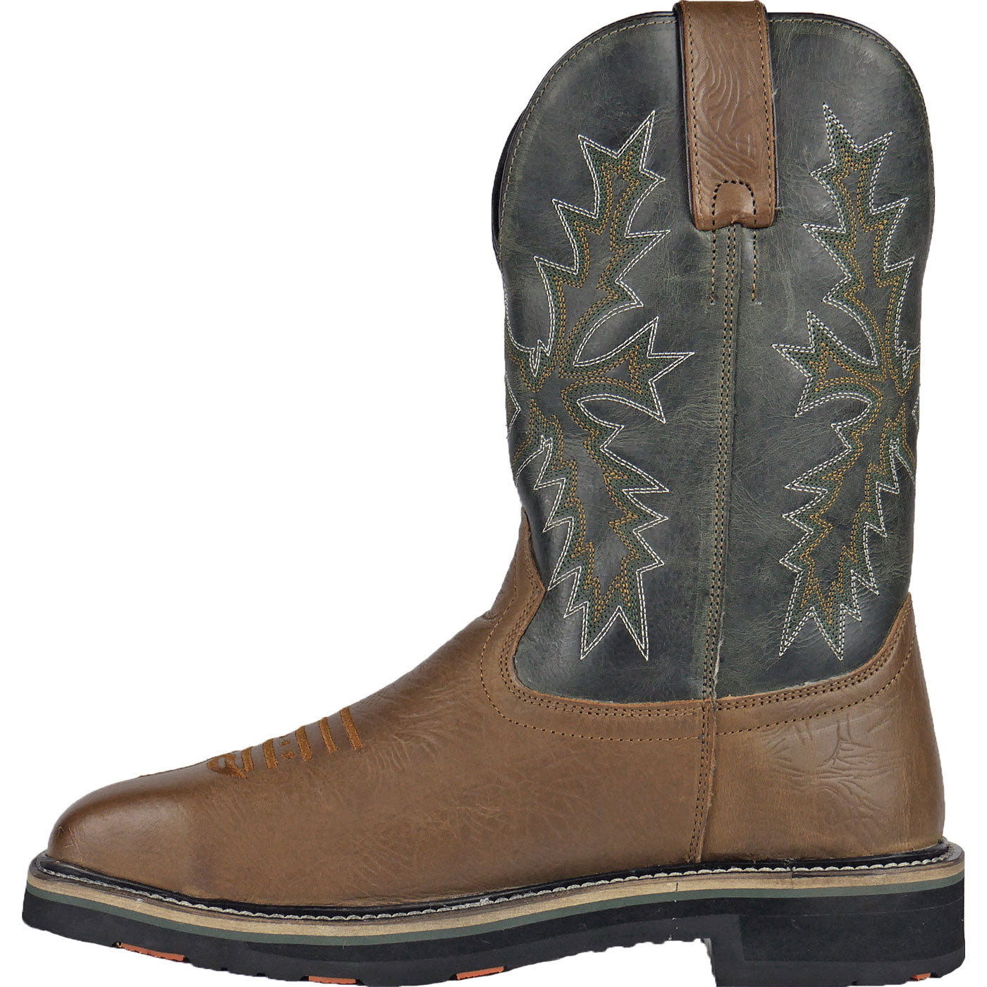 HOSS Landon Men's 11-inch Steel Toe Electrical Hazard Western Work Boot - profile