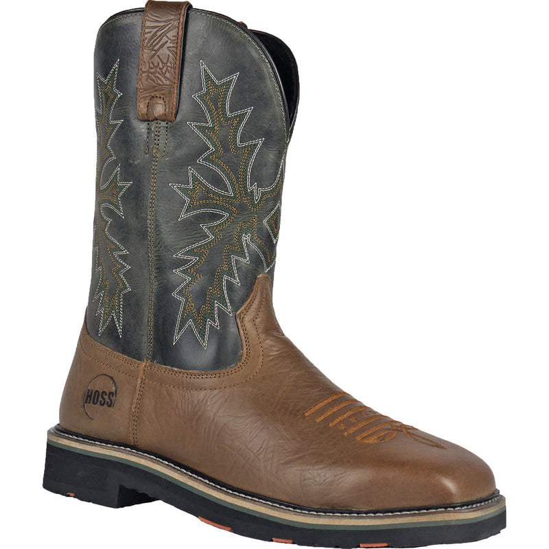 HOSS Landon Men's 11-inch Steel Toe Electrical Hazard Western Work Boot - main