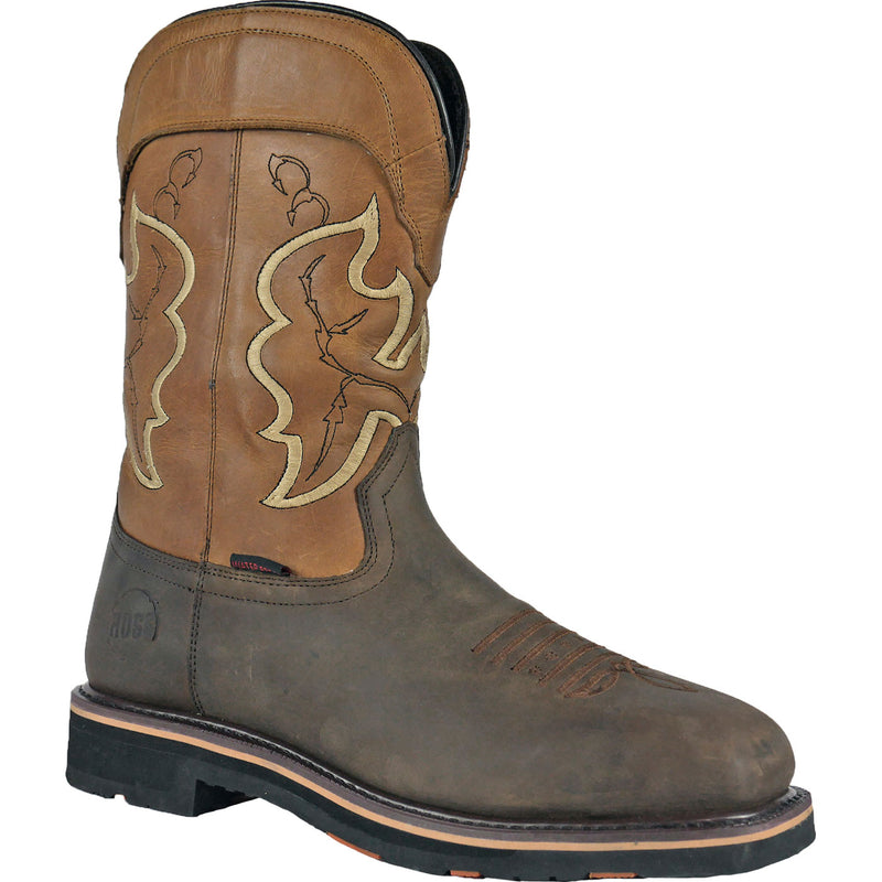 HOSS Showdown Men's 11-inch Composite Toe Puncture- Resisting Waterproof Western Work Boot - main