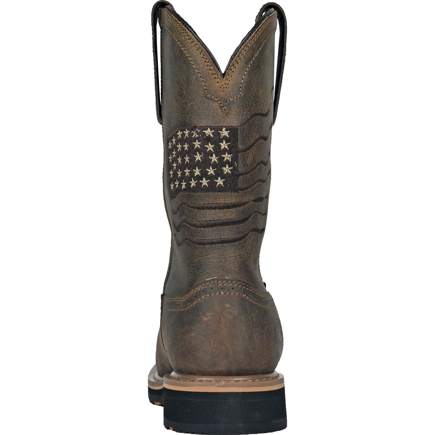 HOSS Rushmore Men's 11-inch Composite Toe Puncture-Resisting Waterproof Western Work Boot - back