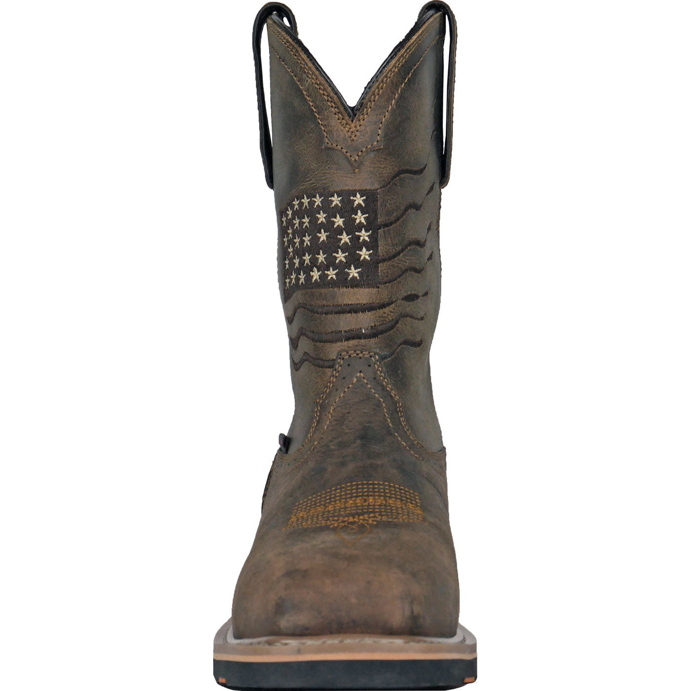 HOSS Rushmore Men's 11-inch Composite Toe Puncture-Resisting Waterproof Western Work Boot - front