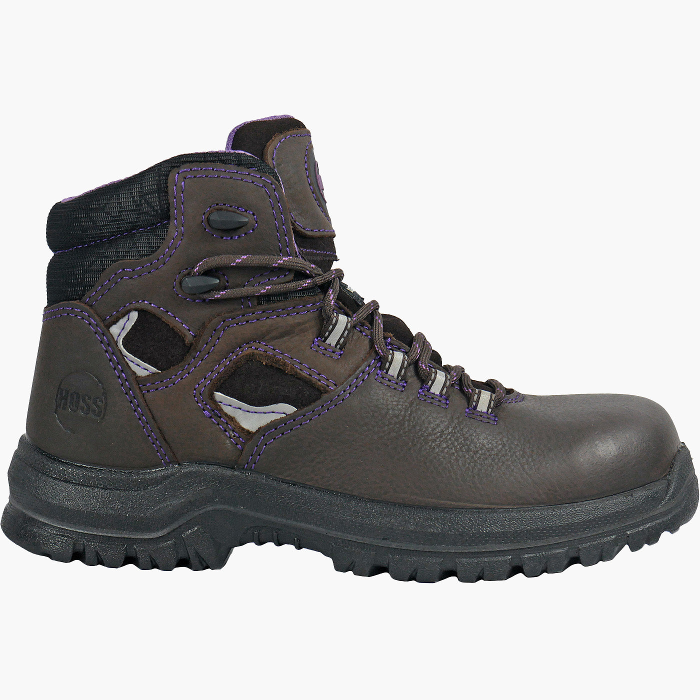 HOSS Lacy Women's 6 inch Composite Toe Electrical Hazard Puncture-Resistant Waterproof Work Boot