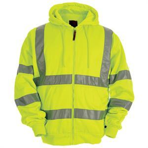 Berne Hi-Vis Thermal-Lined Hooded Sweatshirt - main