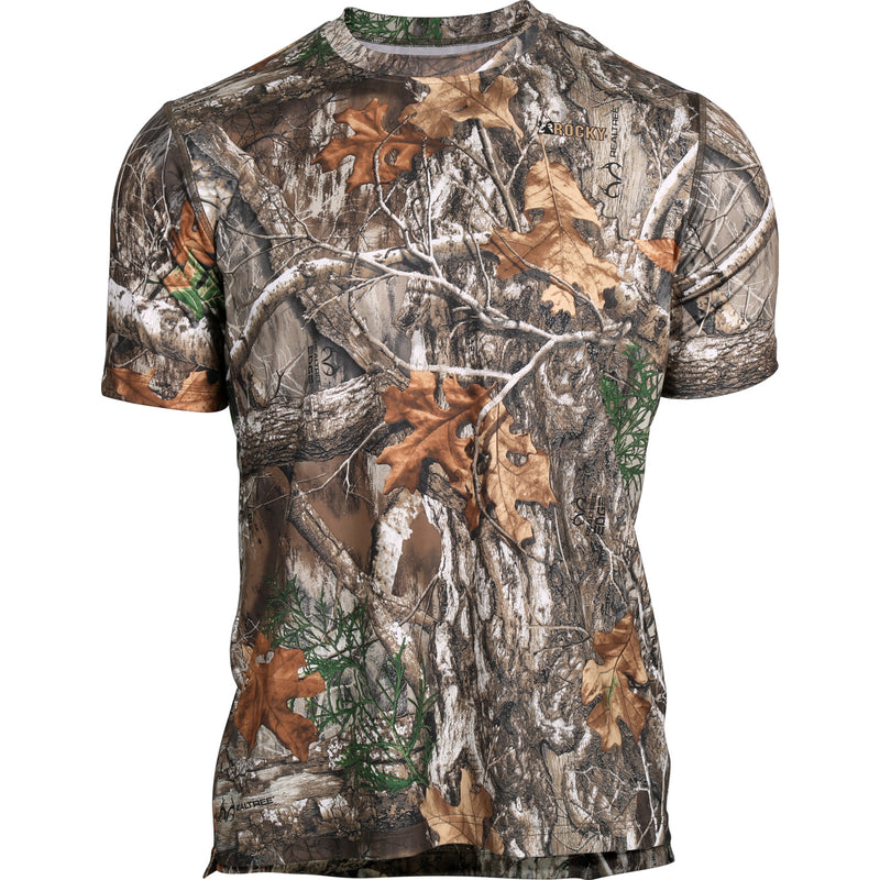 Rocky Camo Short-Sleeve Performance Tee Shirt - rte