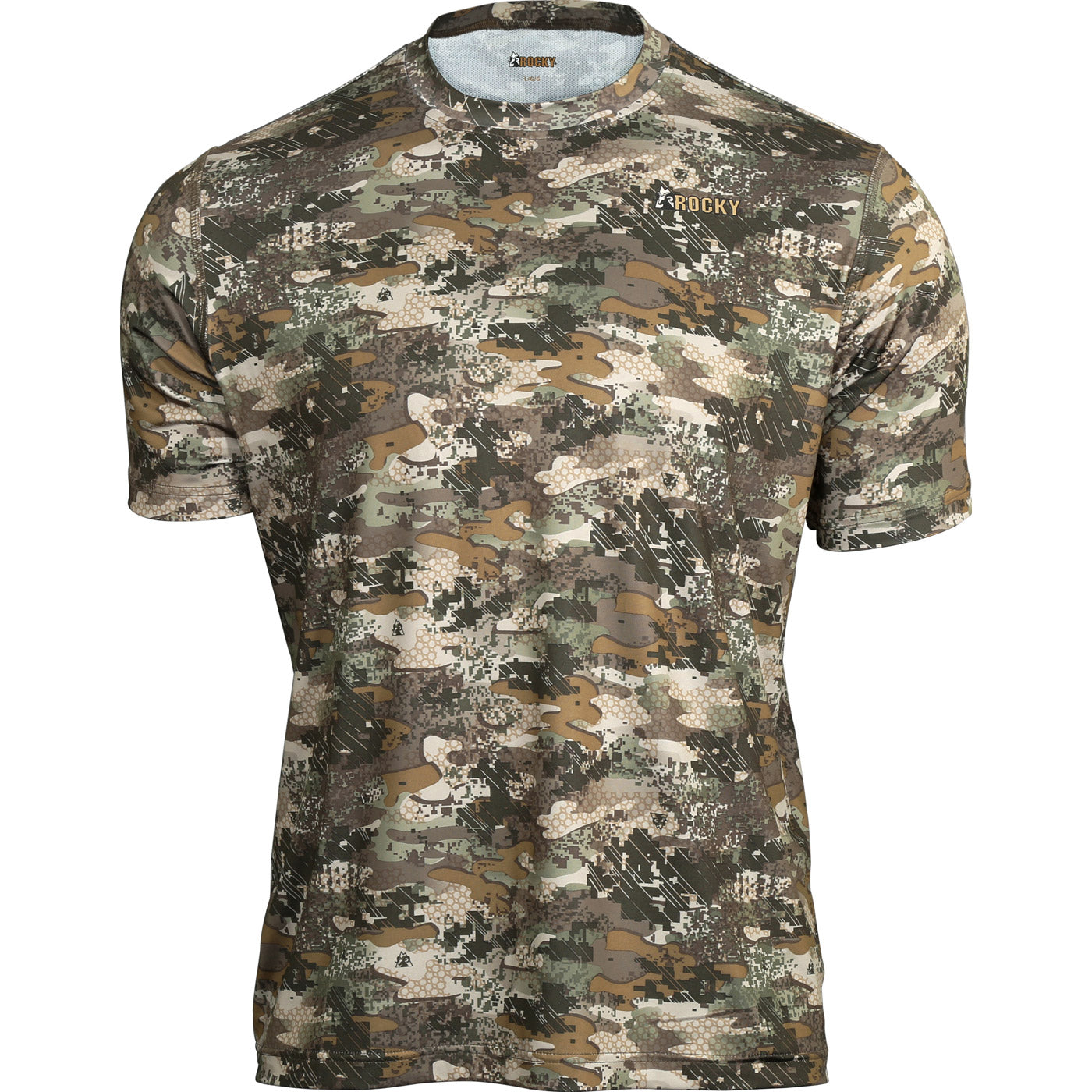Rocky Camo Short-Sleeve Performance Tee Shirt - rvc
