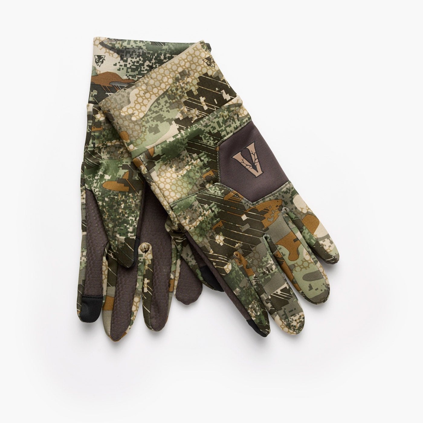 Rocky Moisture Wicking Camo Gloves - back