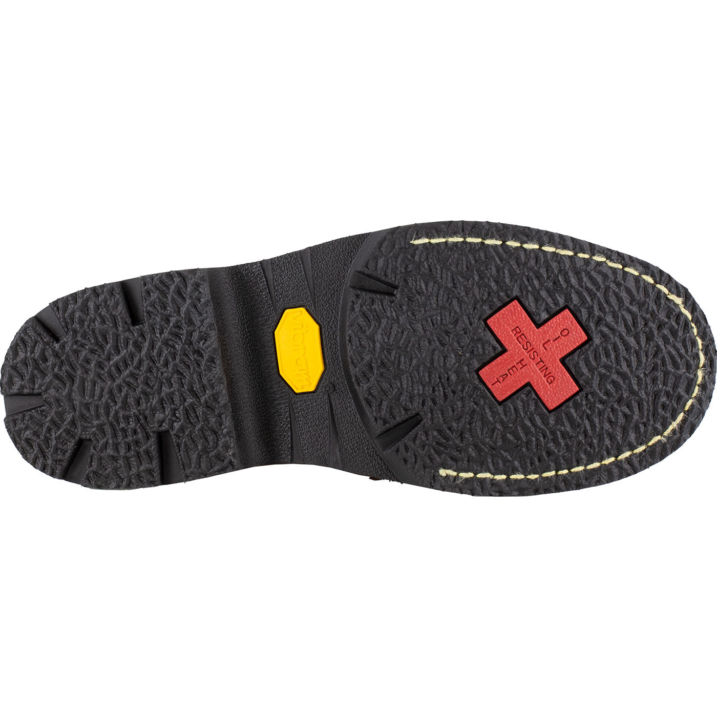 Iron Age Groundbreaker Men's 8-inch External Met Guard Steel Toe Work Boot - outsole