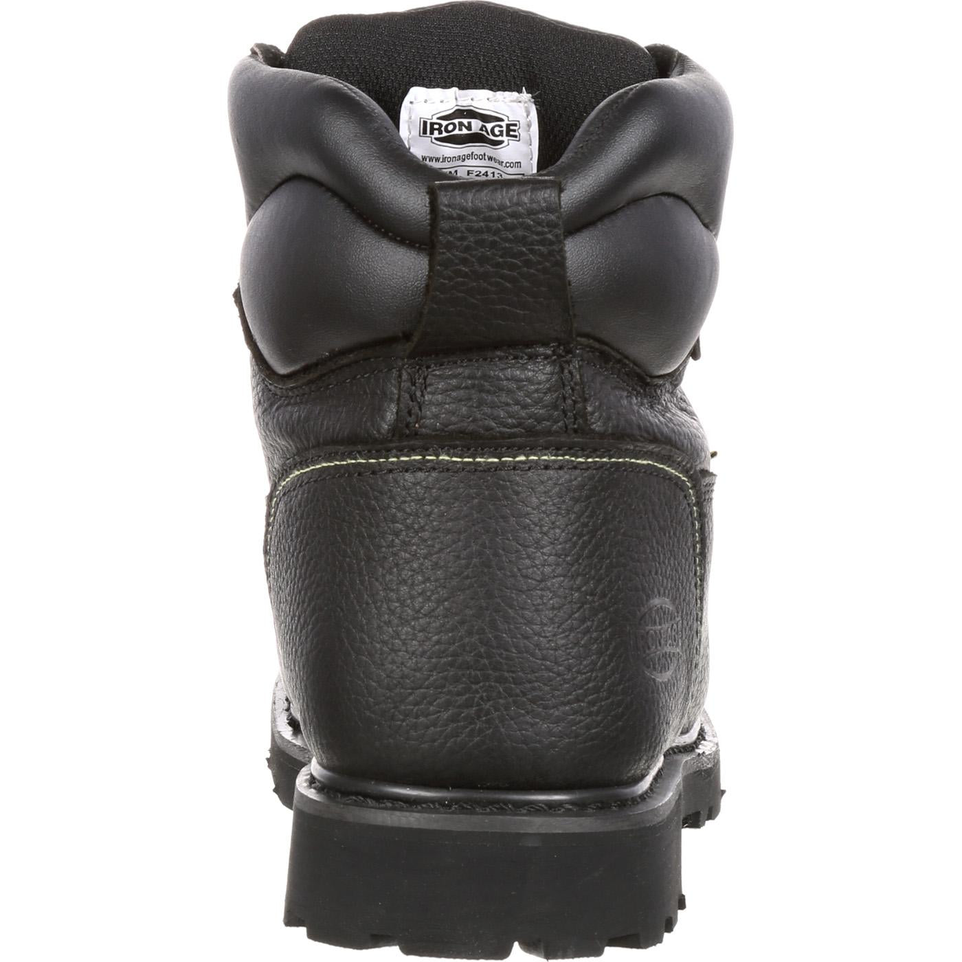 Iron Age Groundbreaker External Met Guard Work Boot - back