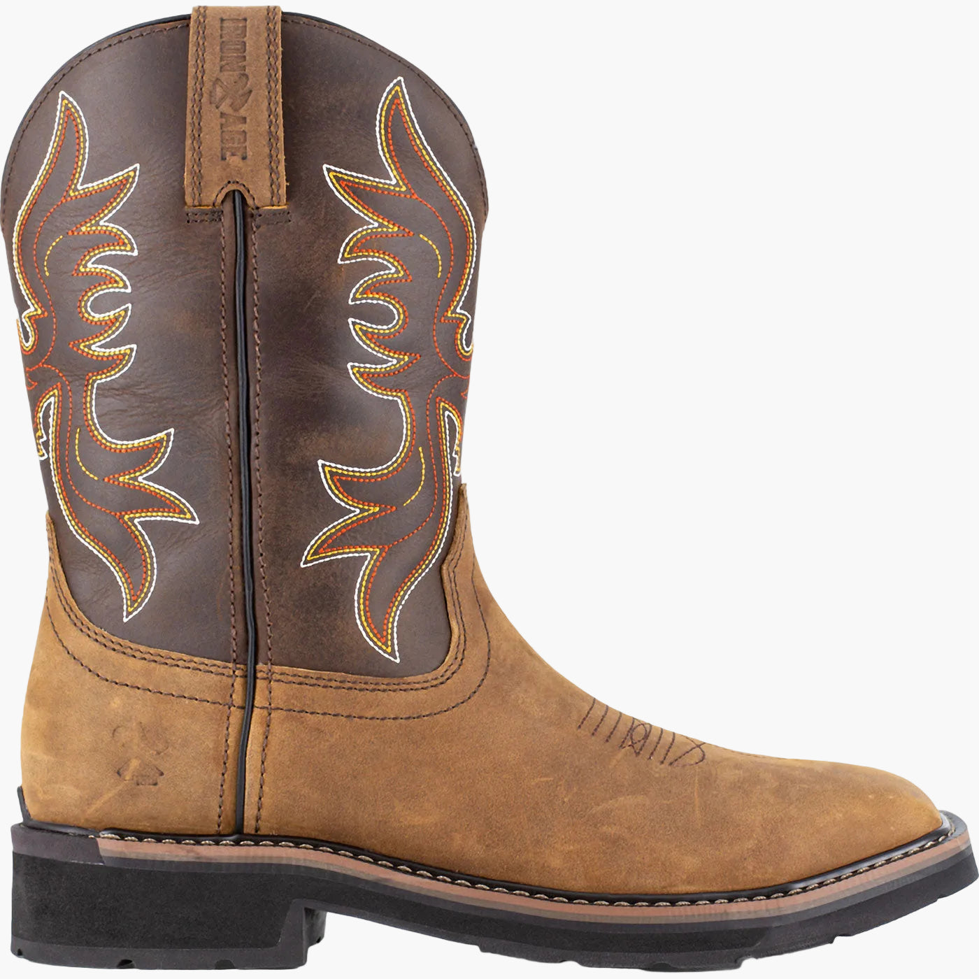 Iron Age Outlaw Men's 10-inch Steel Toe Electrical Hazard Western Work Boot