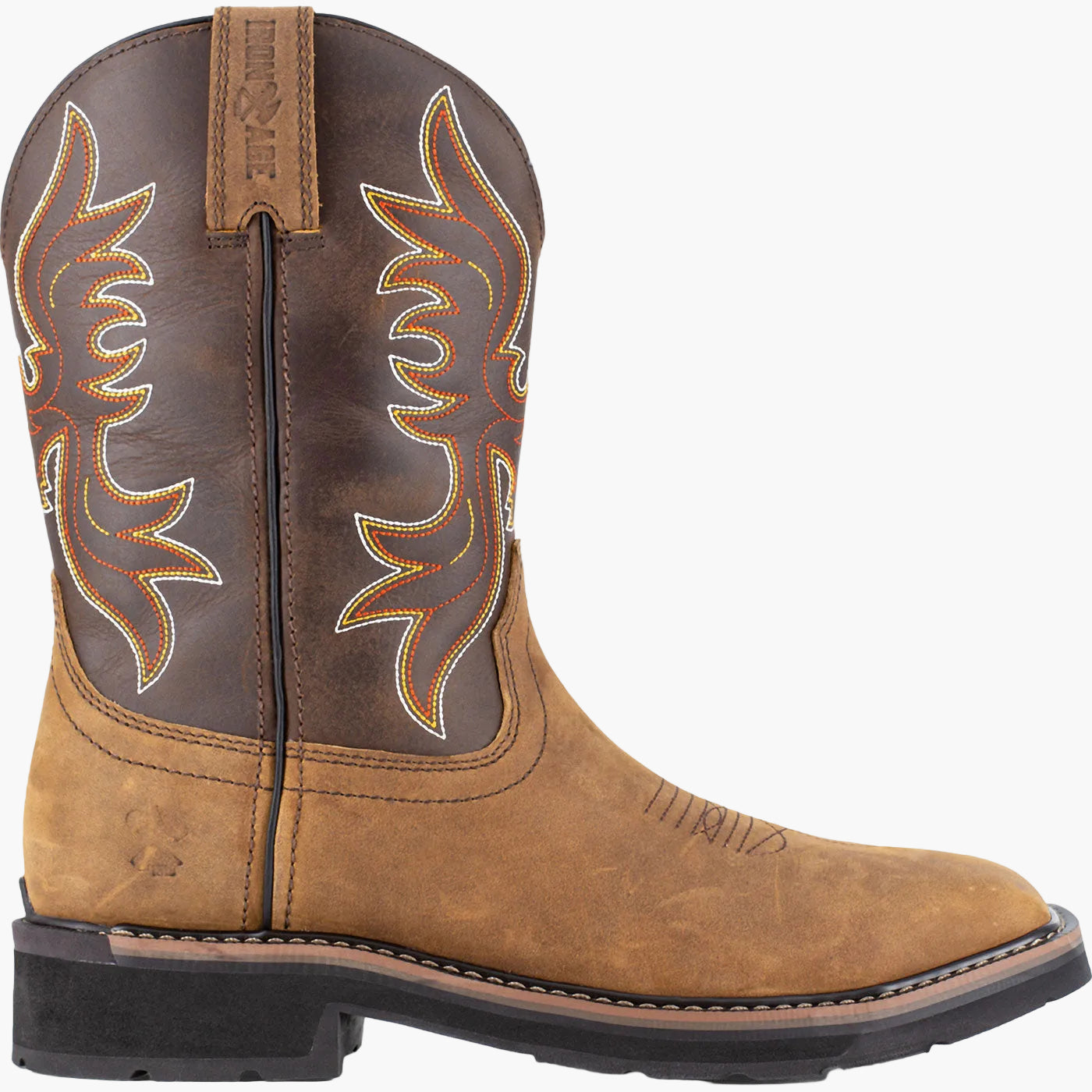 Iron Age Outlaw Men's 10-inch Steel Toe Electrical Hazard Western Work Boot