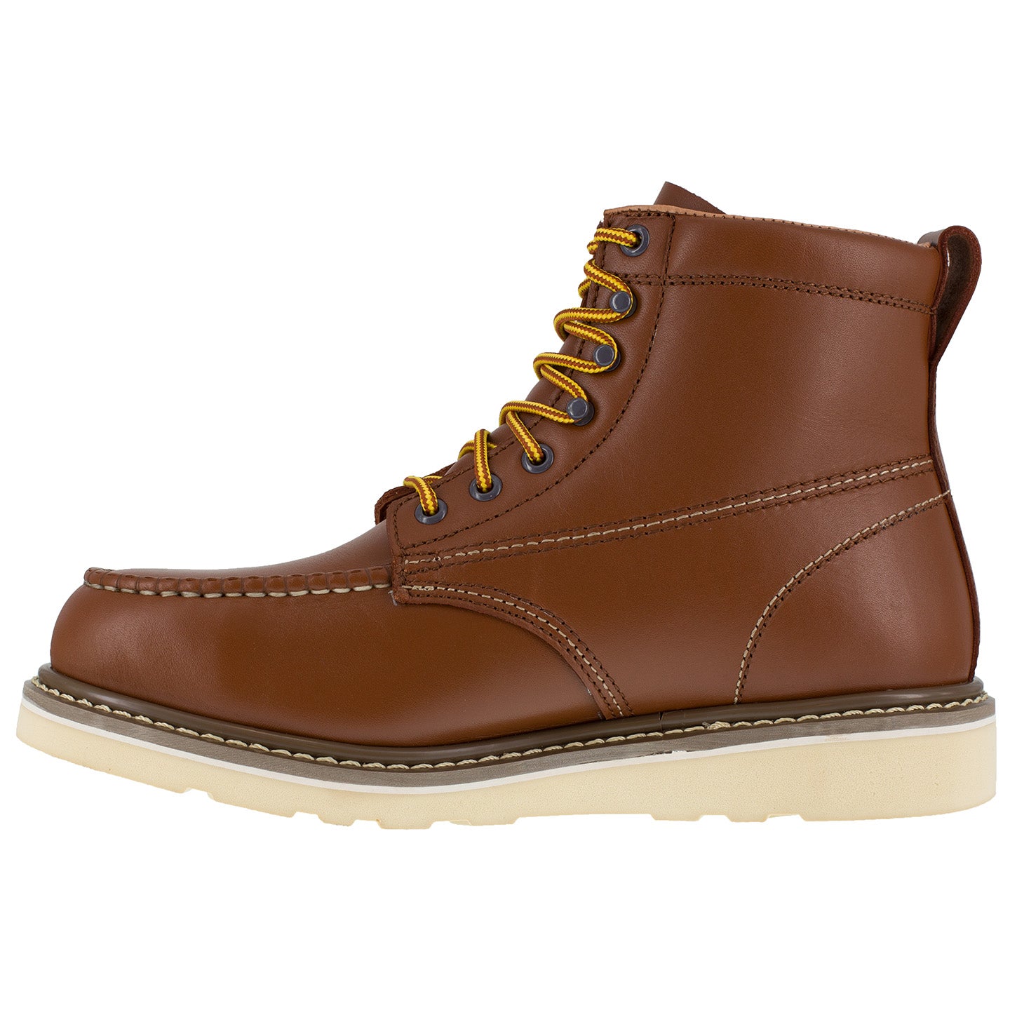 Iron Age Reinforcer Men's Steel Moc Toe Electrical Hazard Leather Work Boot - profile