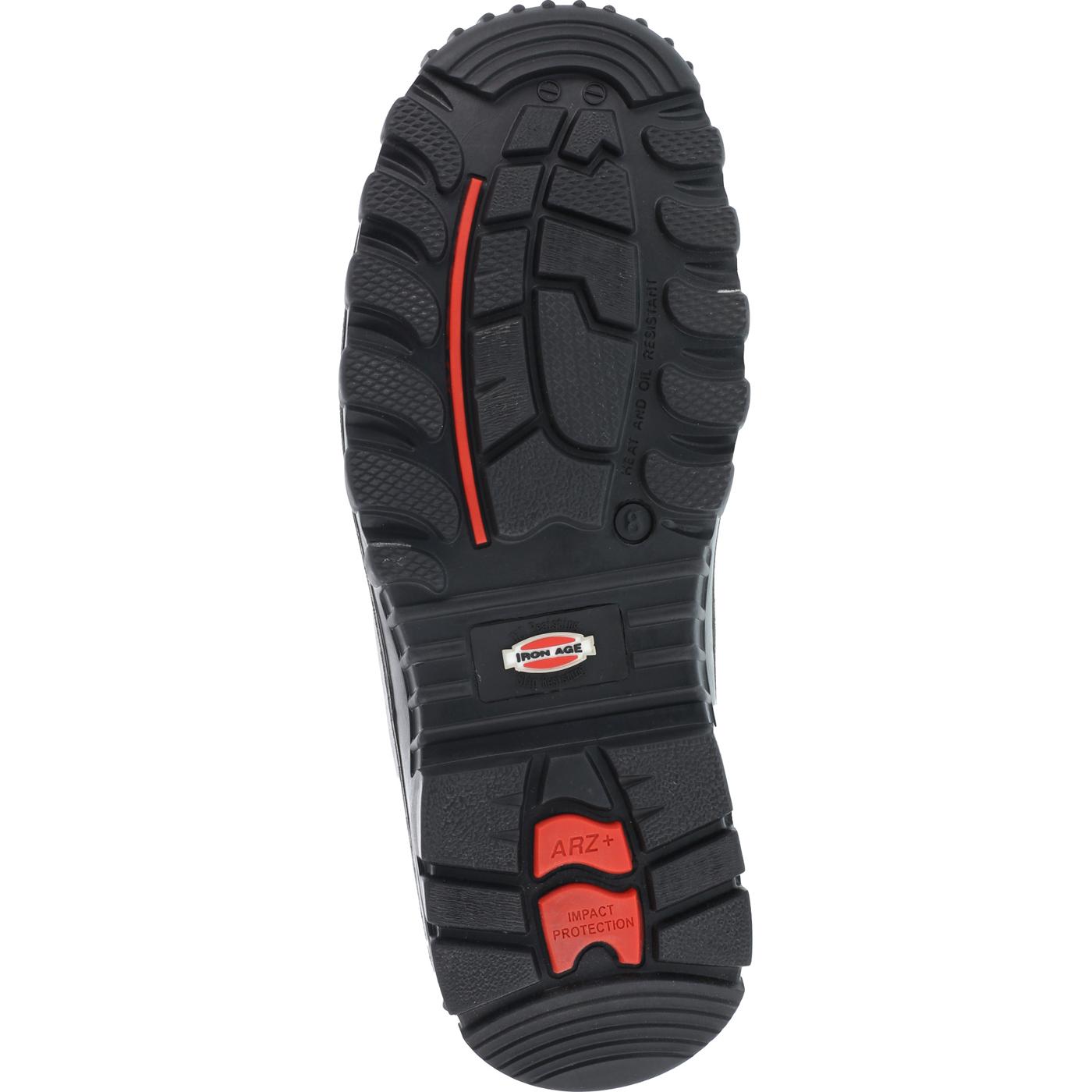 Iron Age Backstop Steel Toe Puncture-Resistant Work Boot - outsole