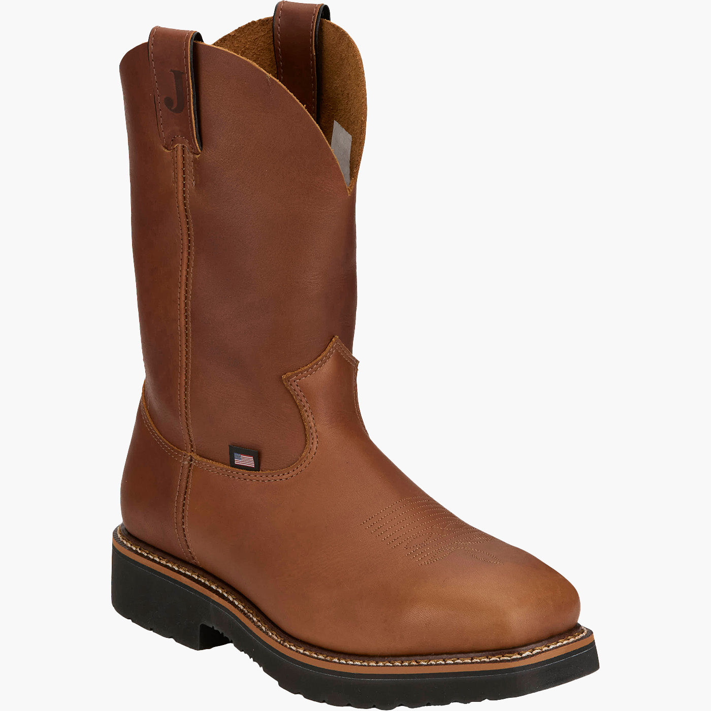 Justin Work Lafayette Men's 11-inch Electrical Hazard Pull-On Western Boot