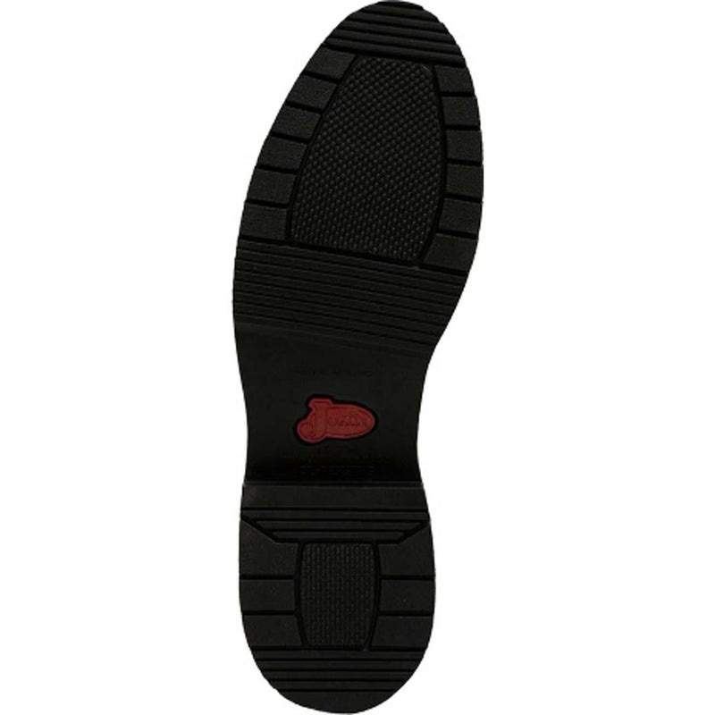 Justin Work Conductor Double Comfort Lacer Western Work Boot - outsole