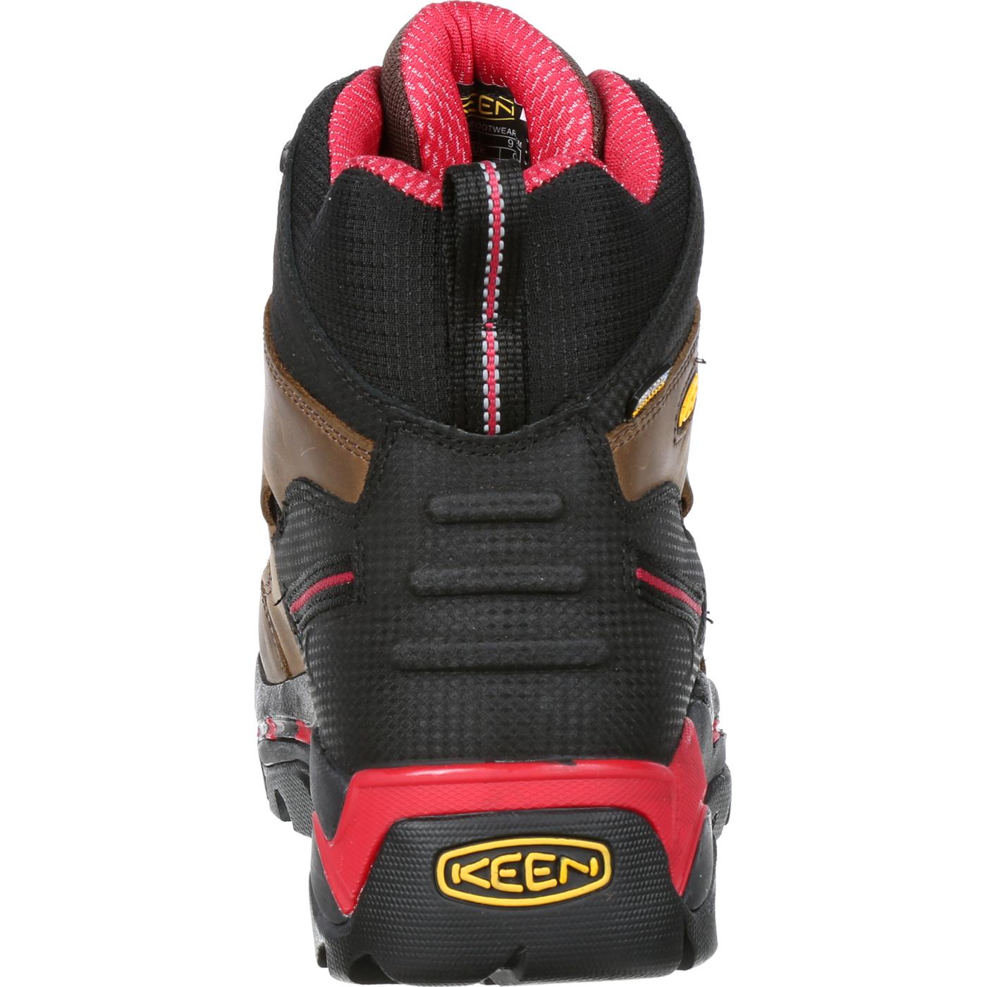 KEEN Utility® Pittsburgh Men' Steel Toe Electrical Hazard Work BootShoe - back