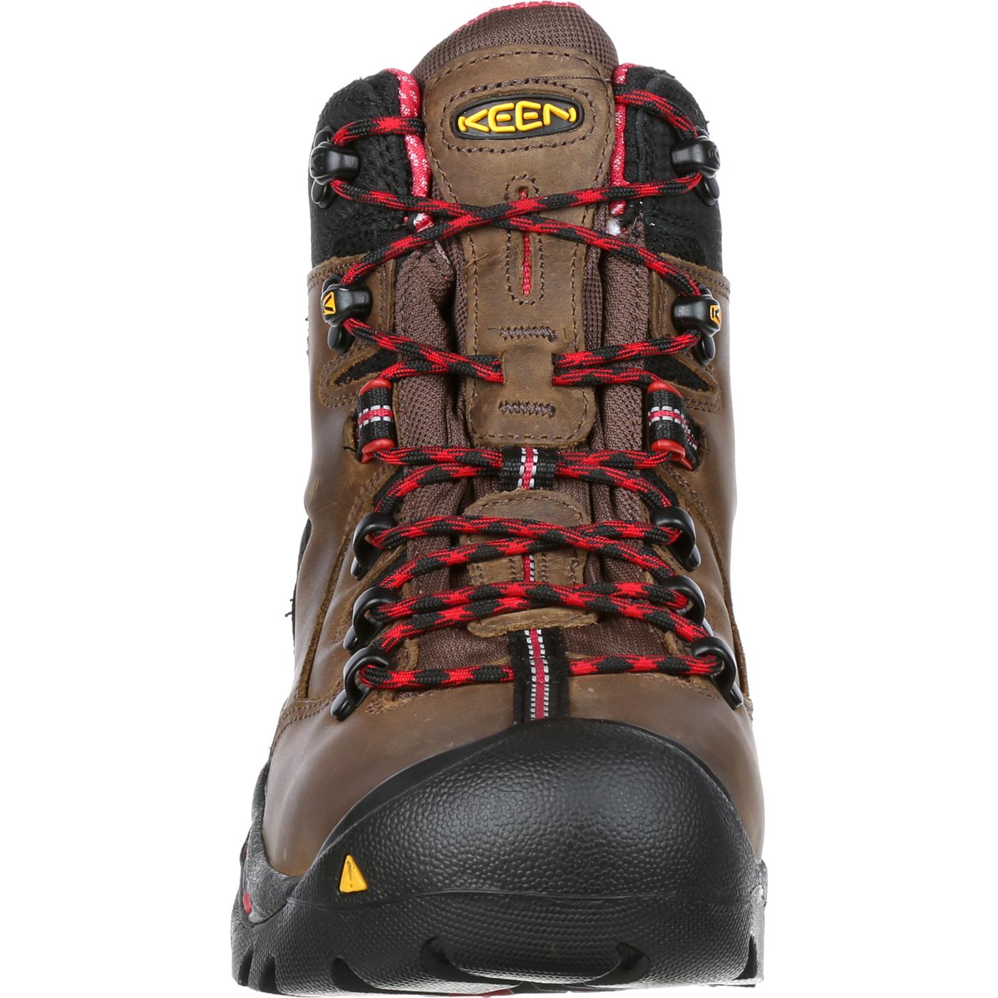 KEEN Utility® Pittsburgh Men' Steel Toe Electrical Hazard Work BootShoe - front