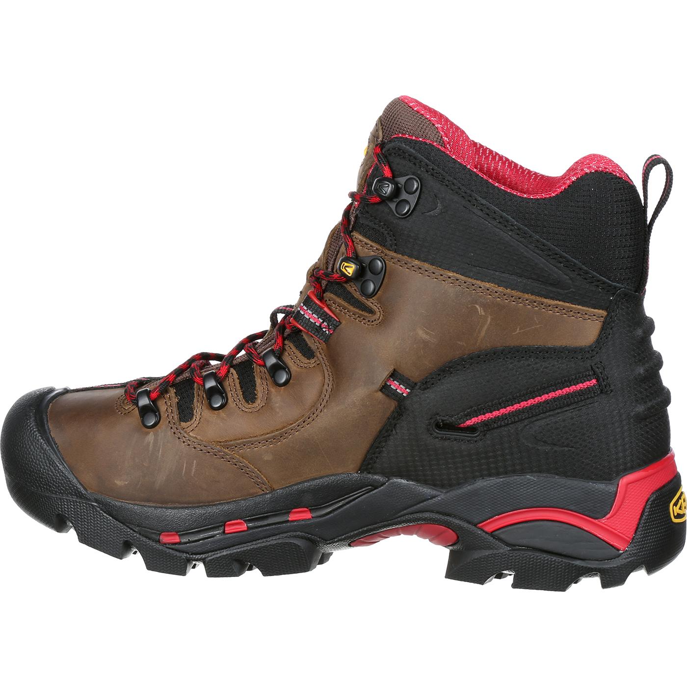KEEN Utility® Pittsburgh Men' Steel Toe Electrical Hazard Work BootShoe - profile