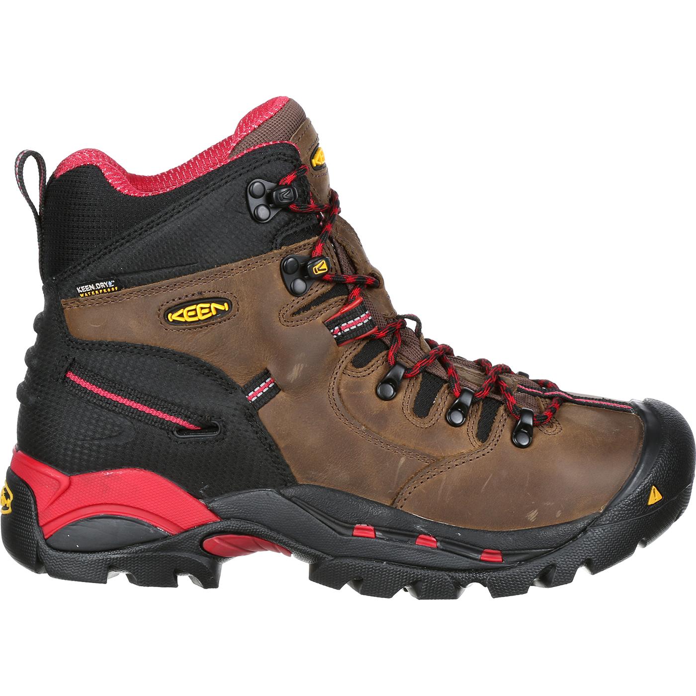 KEEN Utility® Pittsburgh Men' Steel Toe Electrical Hazard Work BootShoe - profile