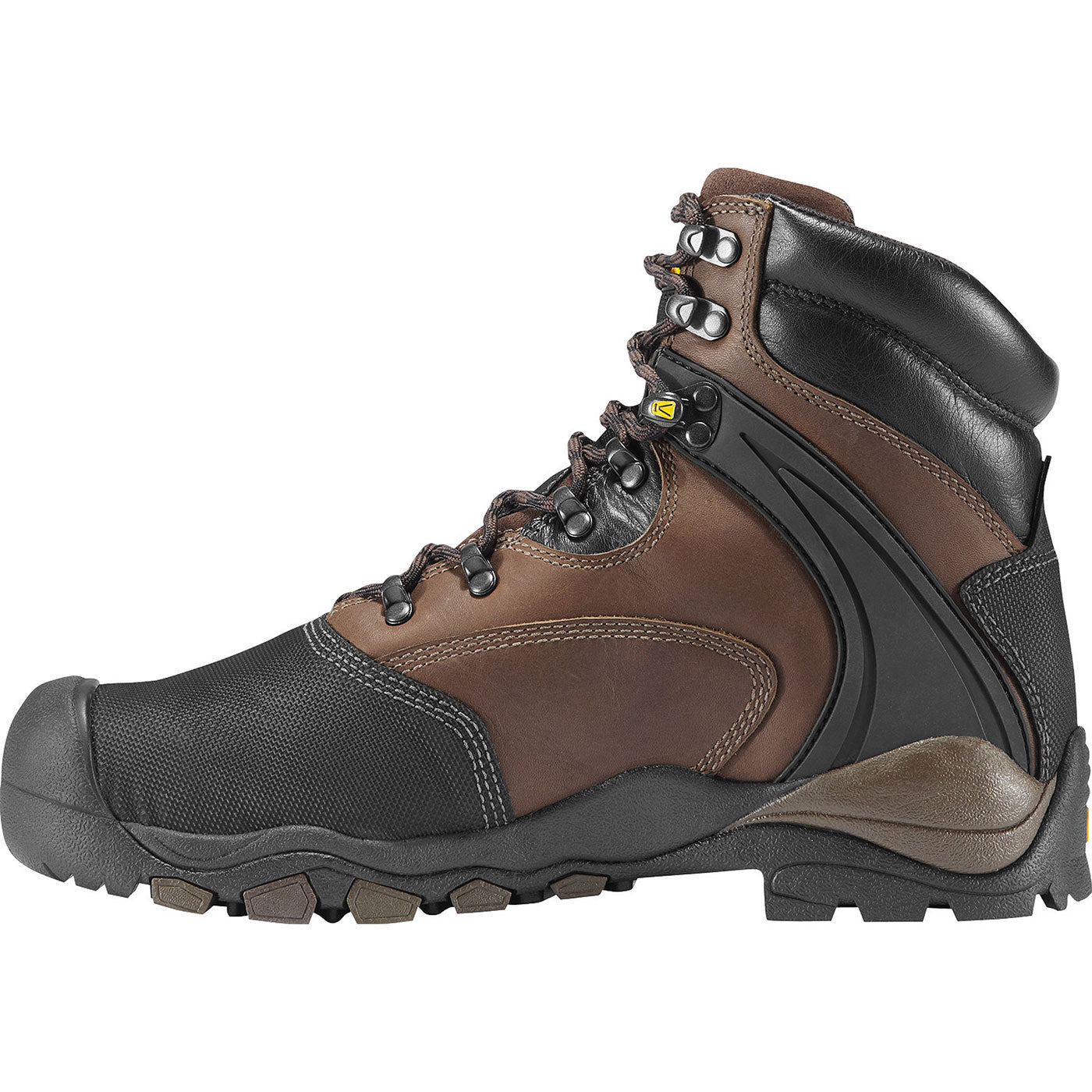 KEEN Utility Louisville Men's Internal Metatarsal Steel Toe Waterproof Work Boot - profile