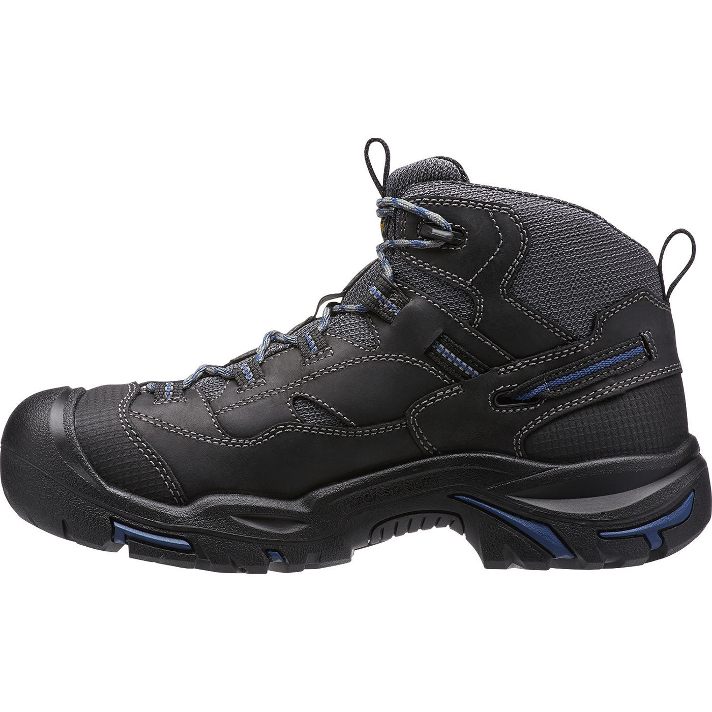 KEEN Utility® Braddock Mid Men's Electrical Hazard Waterproof Work Hiker - profile