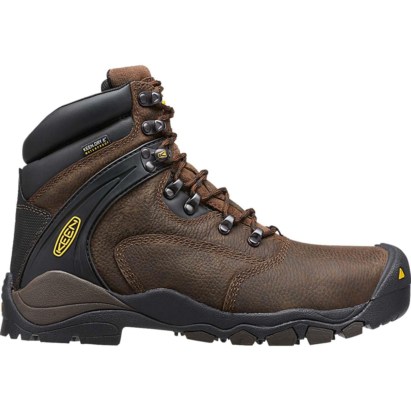 KEEN Utility® Louisville Steel Toe Waterproof Work Boot - profile