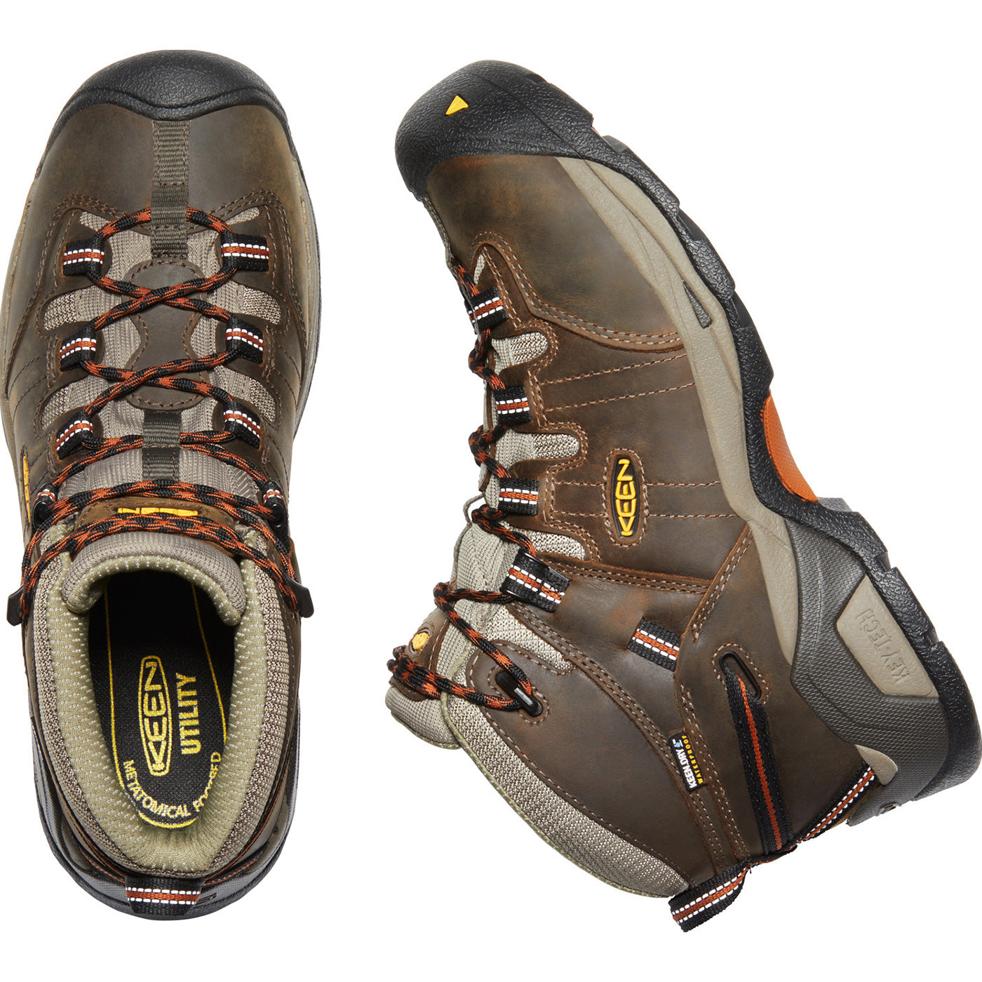 KEEN UTILITY® Detroit XT Men's Waterproof Electrical Hazard Work Hiker - birdseye