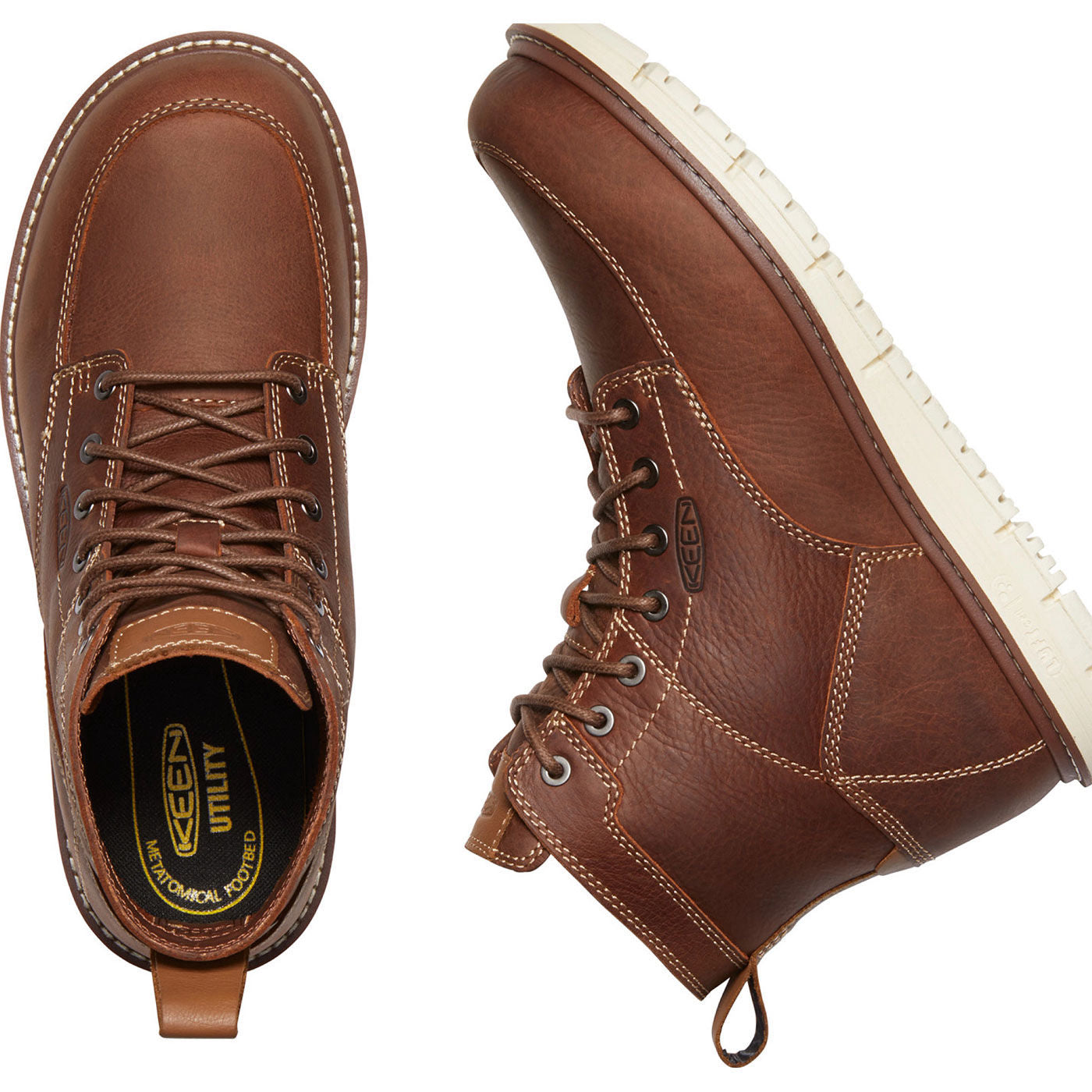 KEEN Utility® San Jose Men's 6 inch Electrical Hazard Wedge Work Boots - birdseye