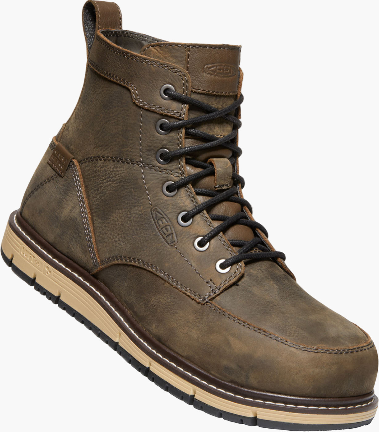 KEEN Utility San Jose Wedge Men's 6 inch Aluminum Toe Electrical Hazard Waterproof Work Boot