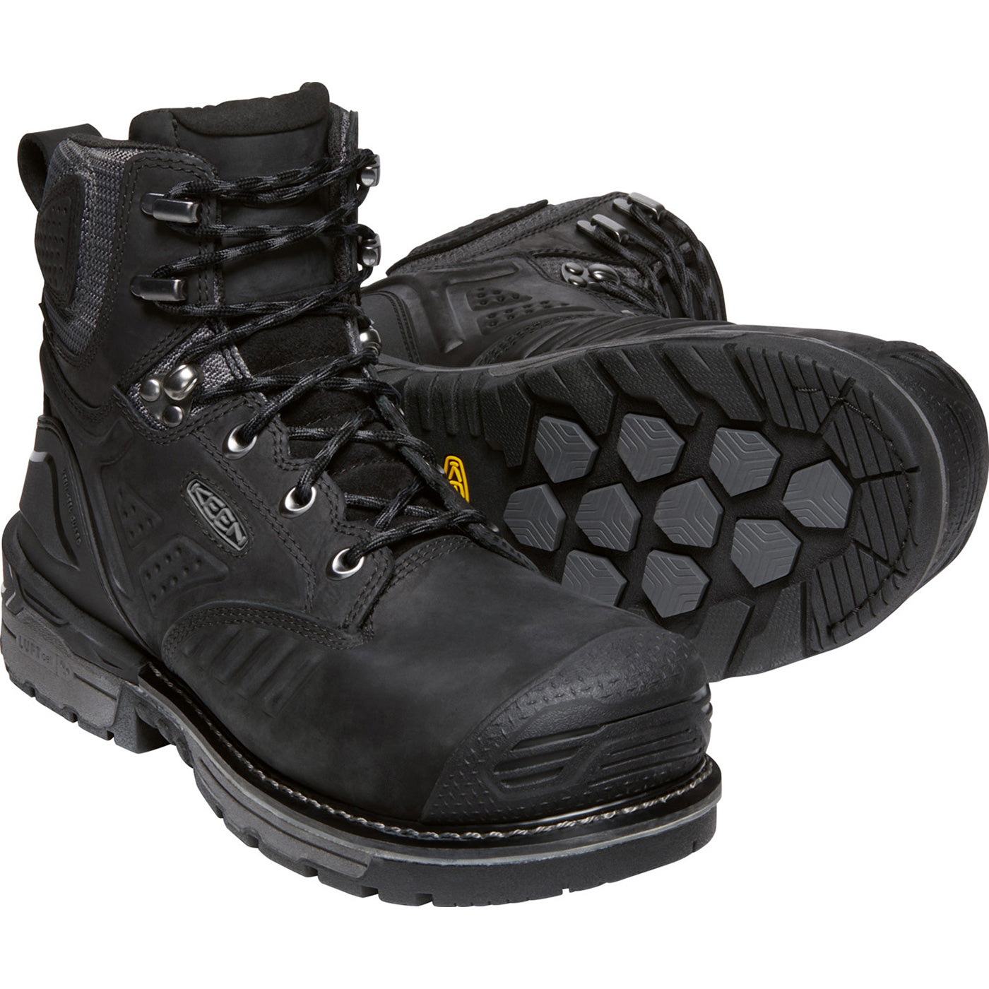 KEEN Utility® Philadelphia Men's Carbon-Fiber Toe Electrical Hazard Waterproof Work Boot - profile