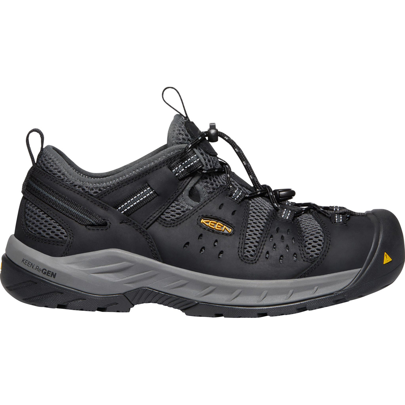 KEEN Utility® Atlanta Cool II Men's Steel Toe Electrical Hazard Work Athletic Shoe - profile