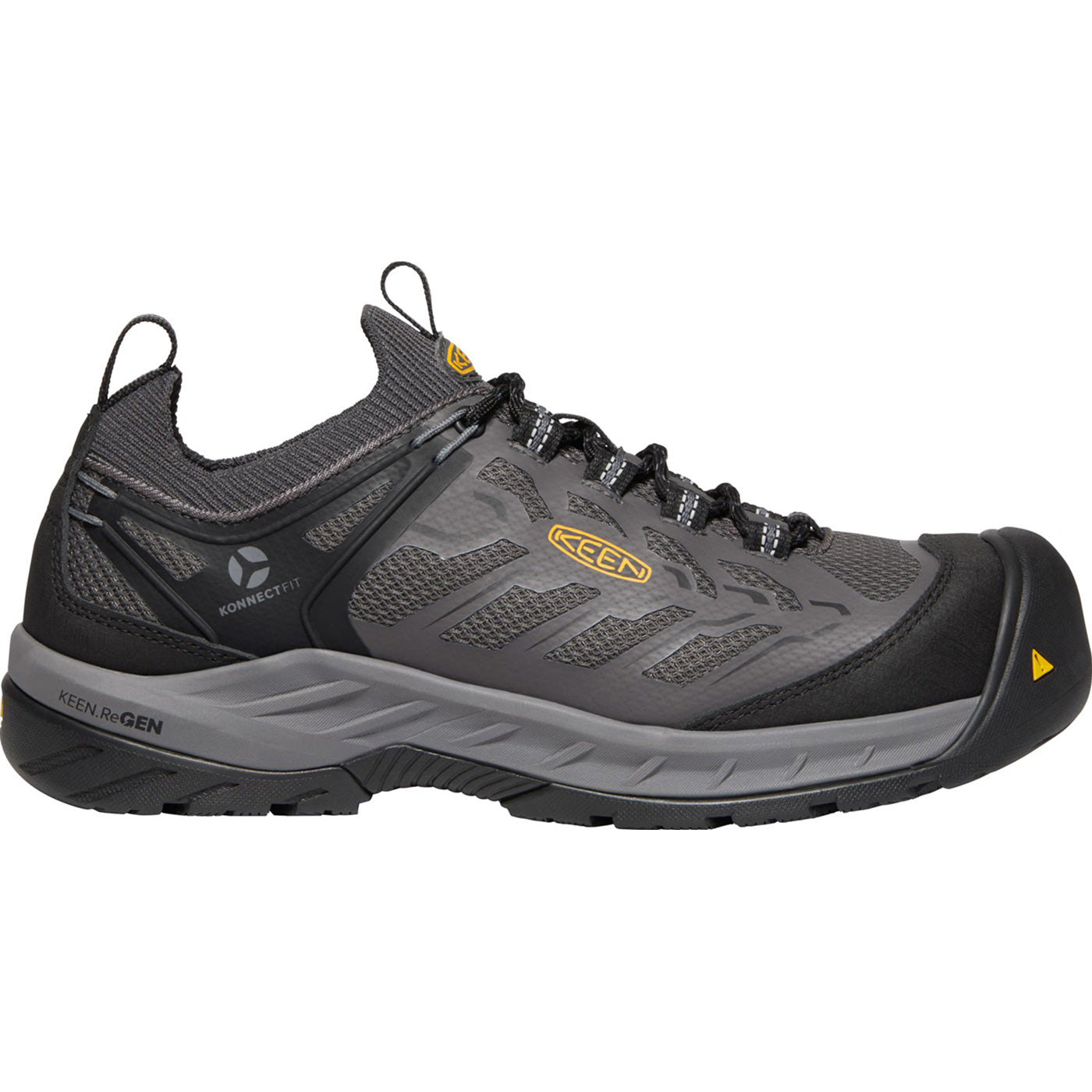 KEEN Utility® Flint II Sport Men's Carbon Fiber Toe Electrical Hazard Non-metallic Athletic Work Shoe - profile