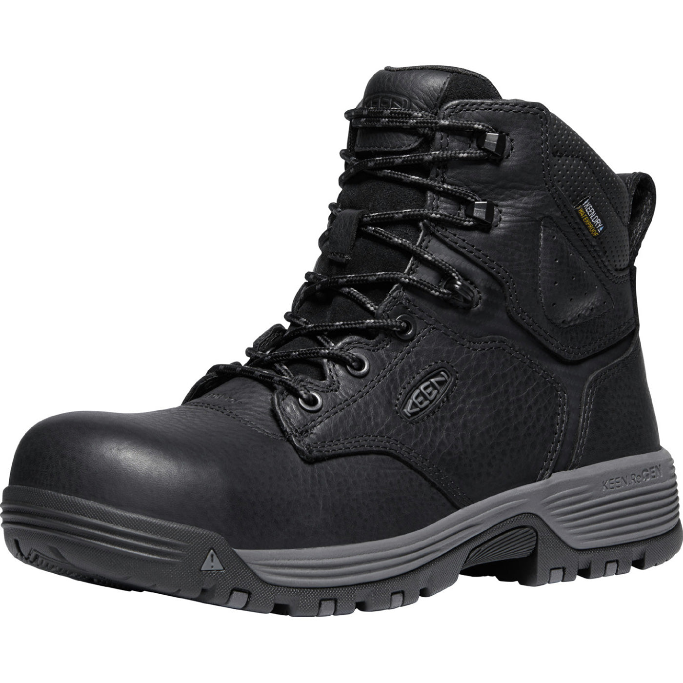 KEEN Utility® Chicago Men's Carbon Fiber Toe Electrical Hazard Waterproof Work Boot - profile