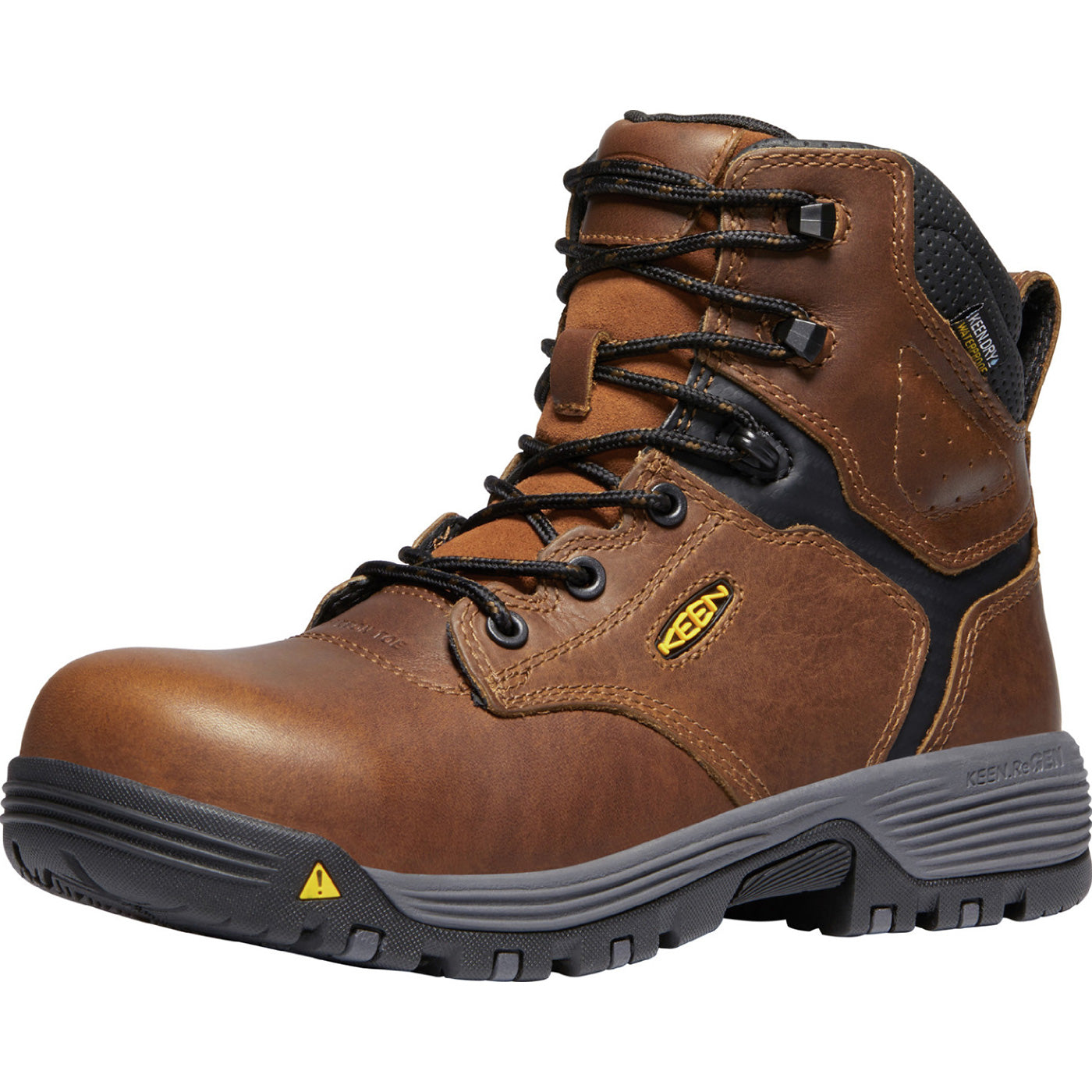 KEEN Utility® Chicago Women's Carbon Fiber Toe Electrical Hazard Waterproof Work Boot - profile