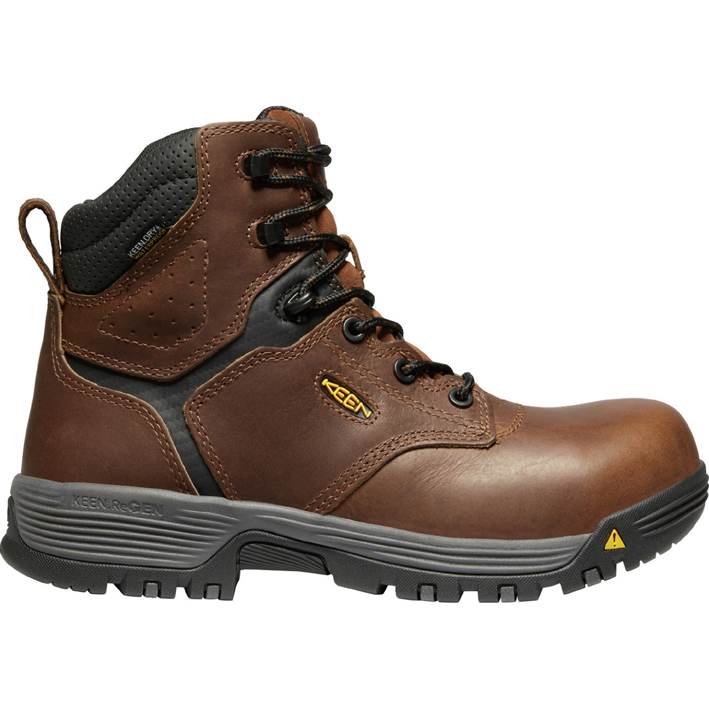 KEEN Utility® Chicago Women's Carbon Fiber Toe Electrical Hazard Waterproof Work Boot - profile