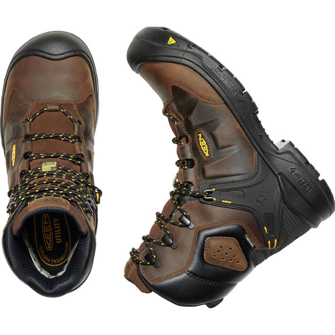 キープ600 KEEN Utility® Dover Men's 8 Inch 600G Insulated Carbon-Fiber Toe