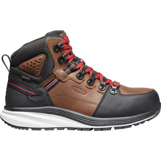 KEEN Utility® Red Hook Men's Carbon Fiber Toe Electrical Hazard Waterproof Work Hiker - profile