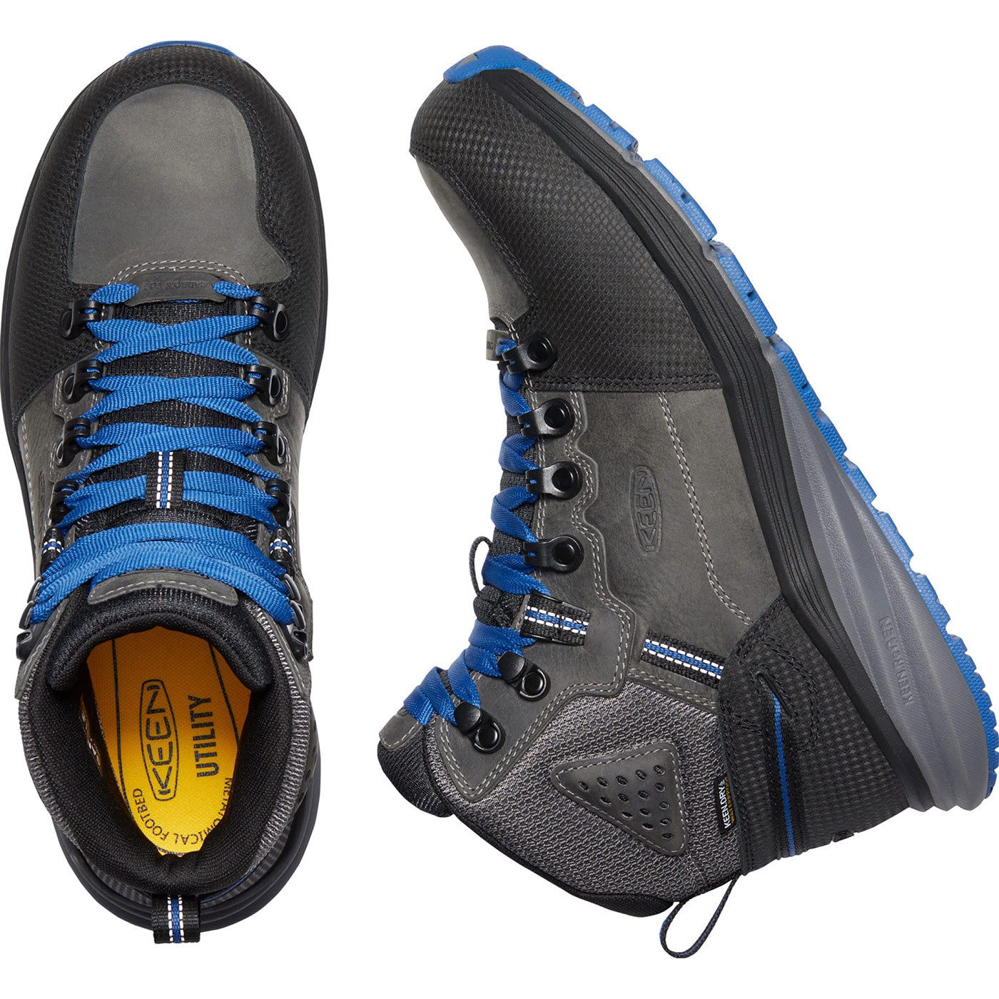 KEEN Utility® Red Hook Men's Carbon Fiber Toe Electrical Hazard Waterproof Work Hiker - birdseye