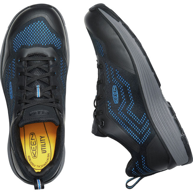 KEEN Utility Sparta II Men's Aluminum Toe Electrical Hazard Athletic Work Shoe - birdseye