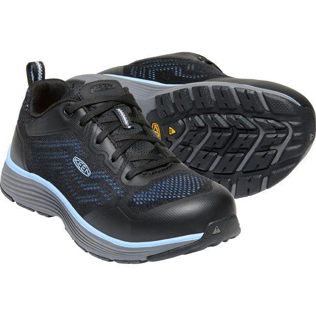 KEEN Utility Sparta II Women's Aluminum Toe Electrical Hazard Athletic Work Shoe - front