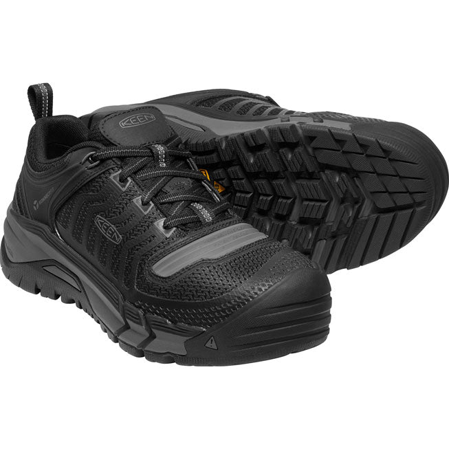 KEEN Utility Kansas City Men's Carbon Fiber Toe Electrical Hazard Athletic Work Shoe - front