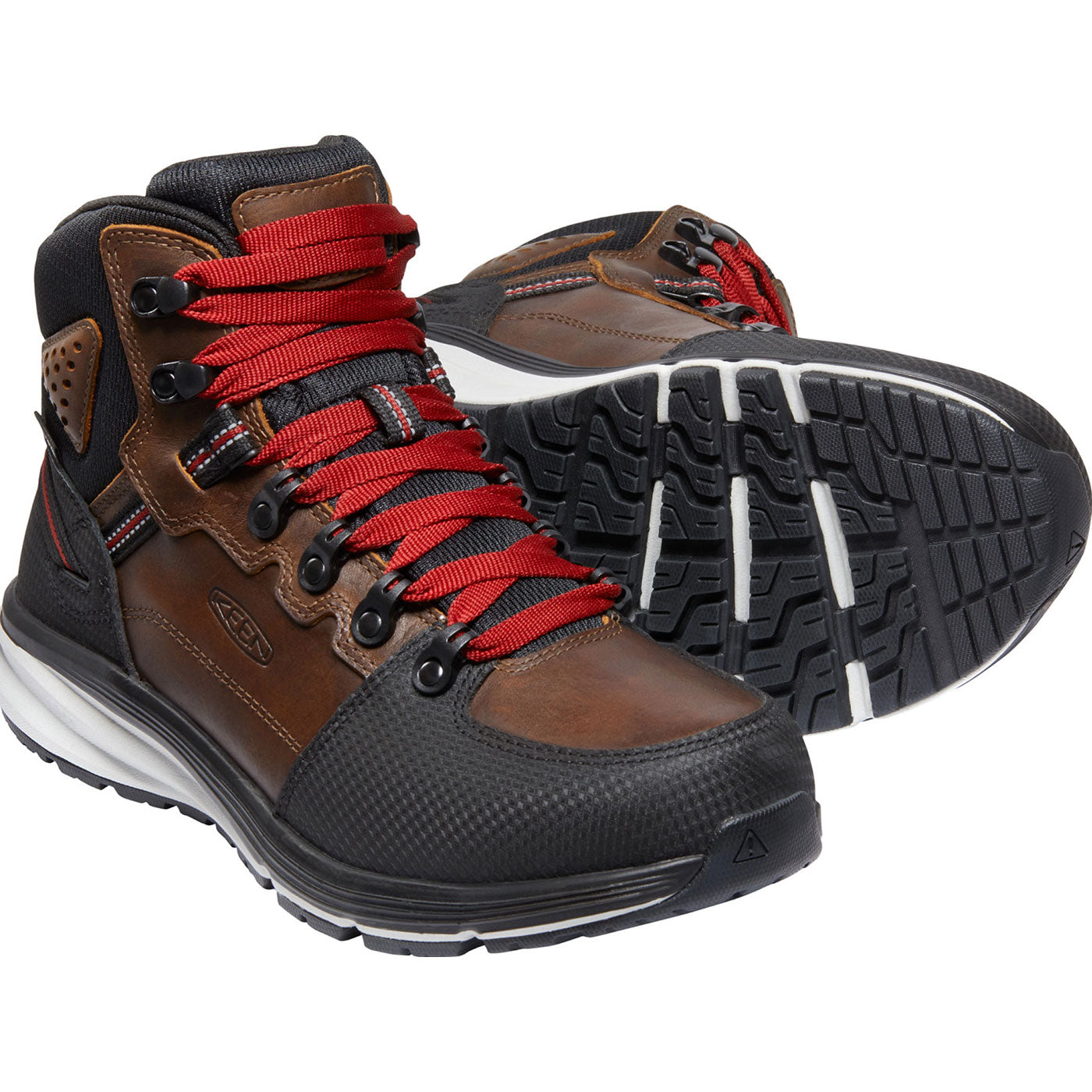 KEEN Utility® Red Hook Men's Electrical Hazard Waterproof Work Hiker - front