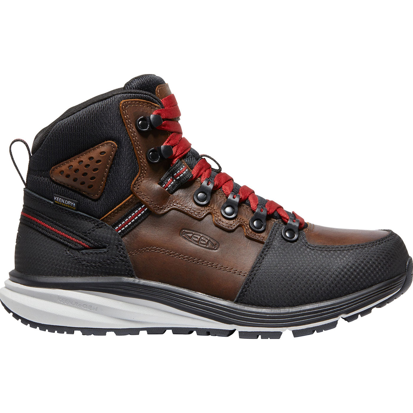 KEEN Utility® Red Hook Men's Electrical Hazard Waterproof Work Hiker - profile