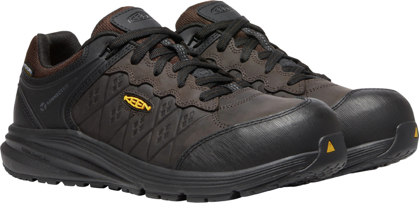 KEEN Utility® Vista Energy+ Men's Carbon Fiber Toe Waterproof Leather Work Shoe - profile