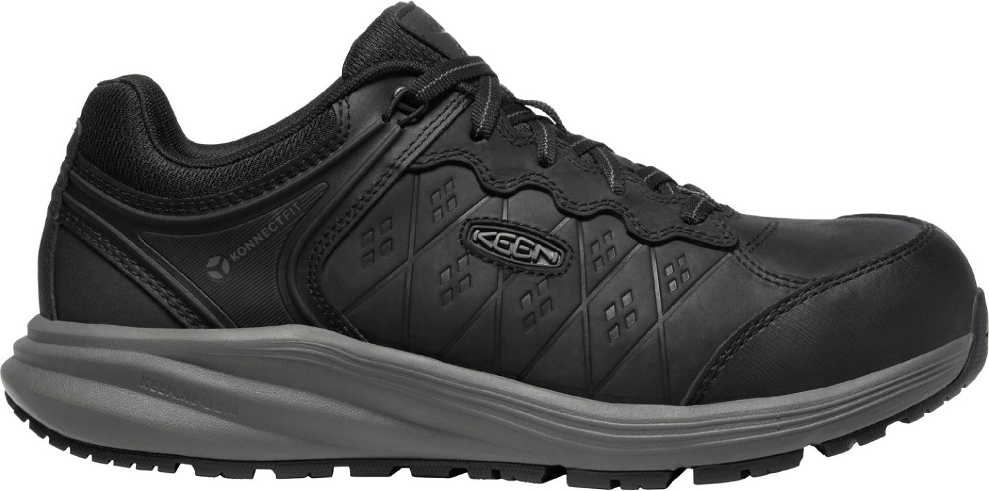 KEEN Utility® Vista Energy+ Shift Men's Carbon Fiber Toe Static-Dissipative Leather Work Shoe - profile