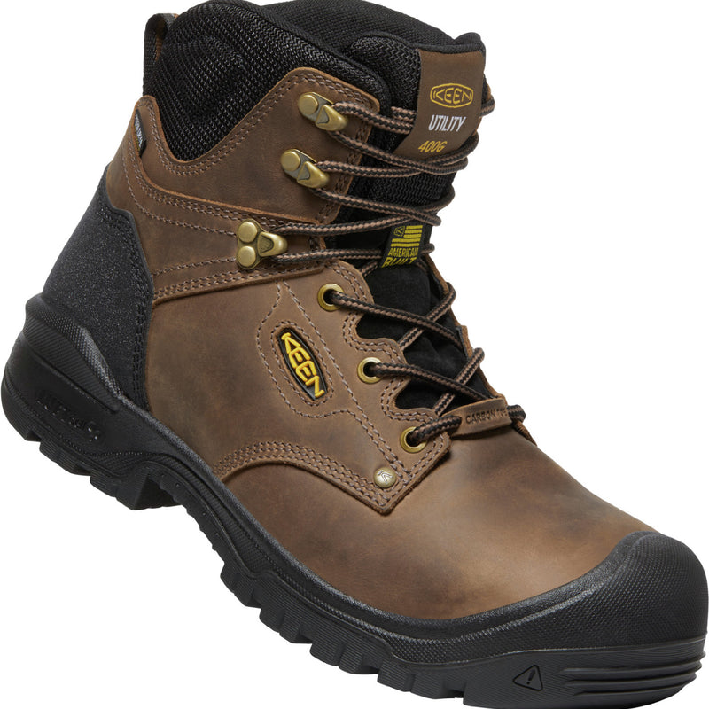 KEEN Utility Independence Men's Carbon Fiber Toe 400G Insulated Waterproof Work Boot - main
