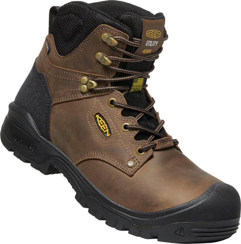 KEEN Utility Independence Men's Carbon Fiber Toe 400G Insulated Waterproof Work Boot - main